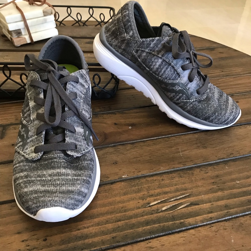 Memory Foam Gray Tennis Shoes